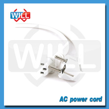 VDE ROHS PVC jacket white european power extension cord